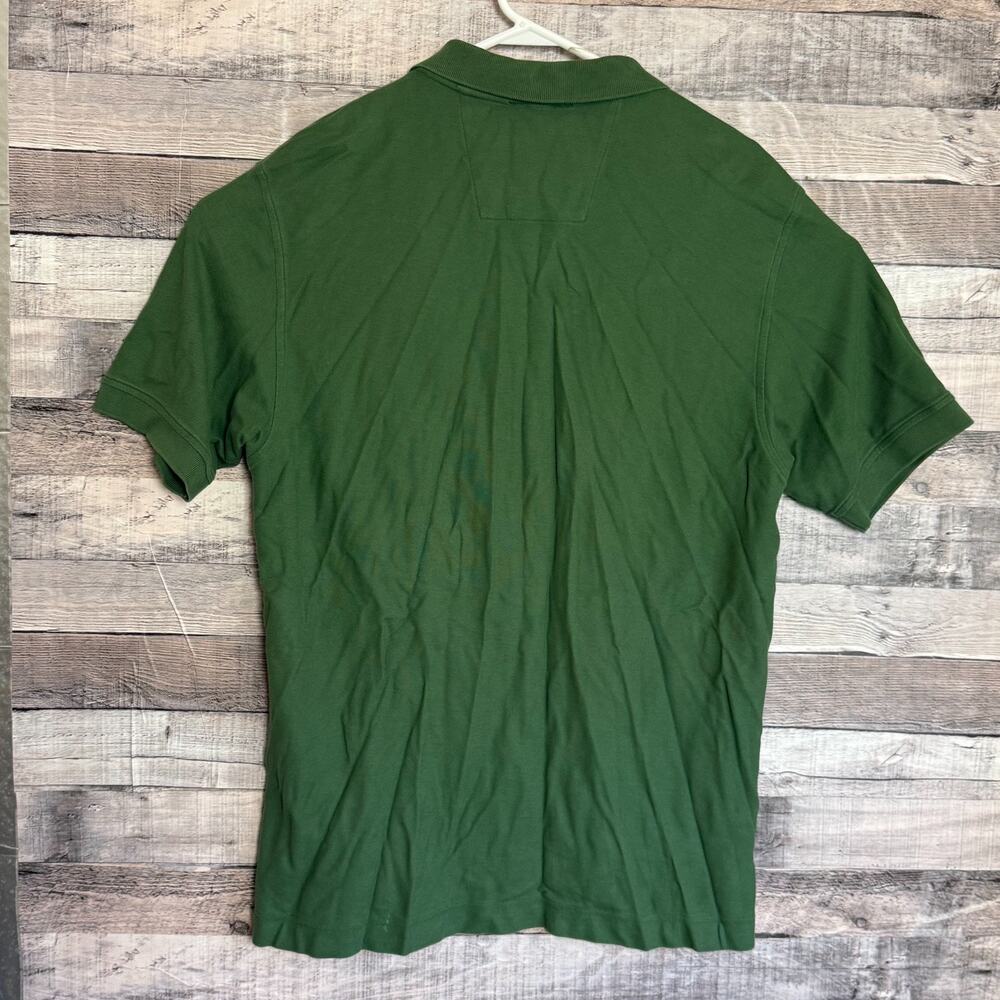 Rowing Blazers Pique Polo Shirt Mens Large Green Tennis Racquet Embroidery - Picture 7 of 9